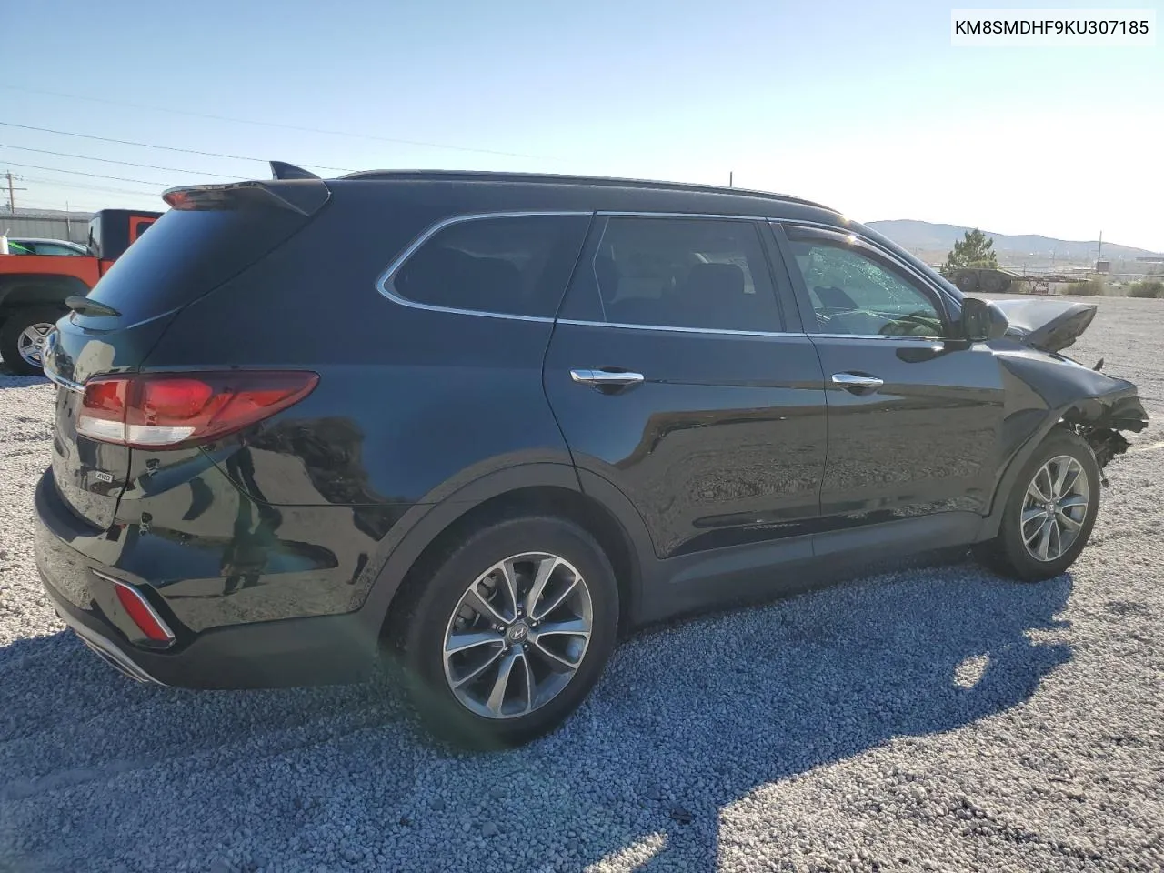 KM8SMDHF9KU307185 2019 Hyundai Santa Fe Xl Se