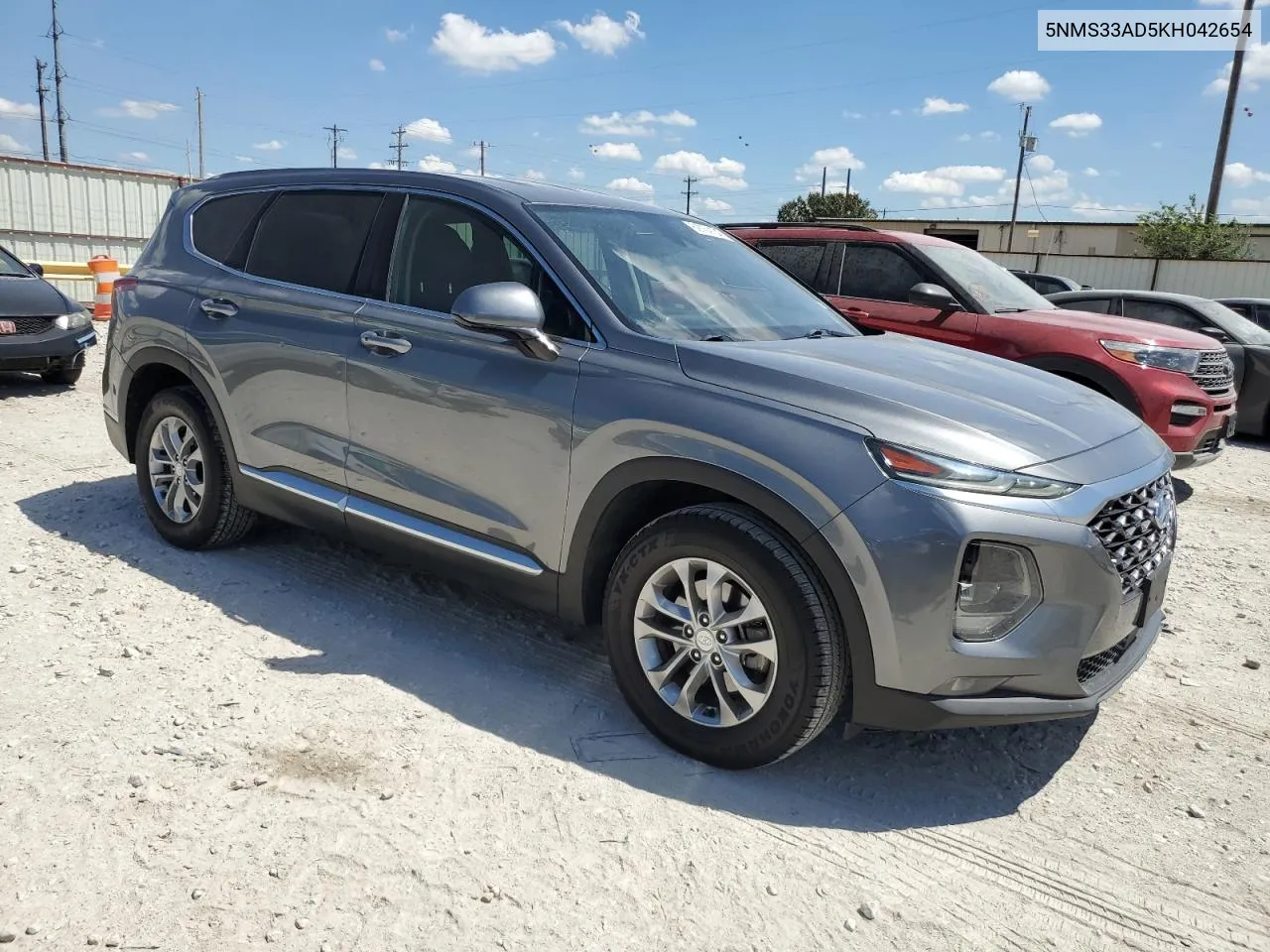 2019 Hyundai Santa Fe Sel VIN: 5NMS33AD5KH042654 Lot: 69164134