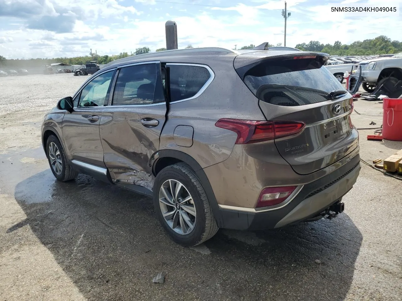 2019 Hyundai Santa Fe Sel VIN: 5NMS33AD4KH049045 Lot: 69198074