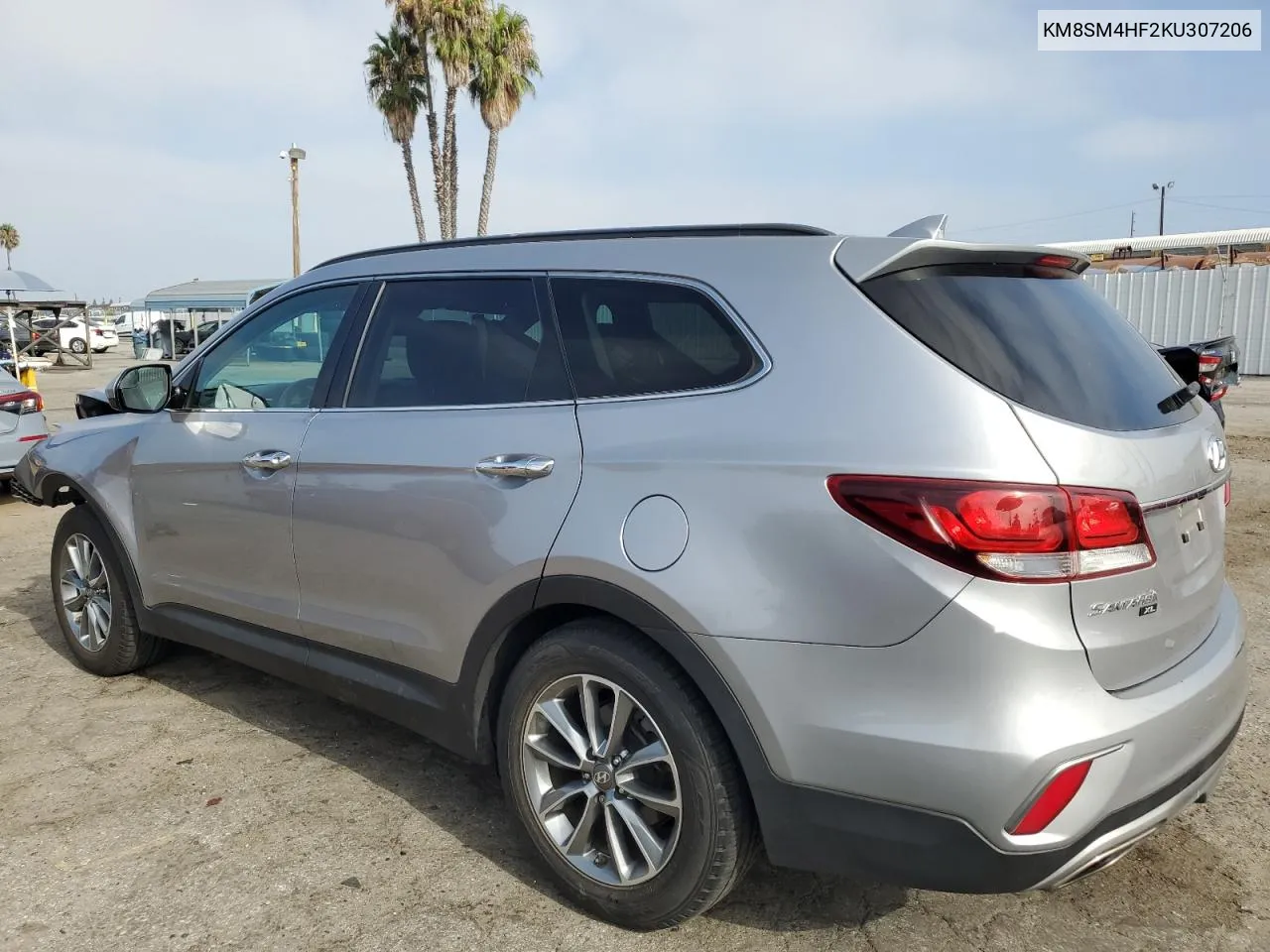 2019 Hyundai Santa Fe Xl Se VIN: KM8SM4HF2KU307206 Lot: 69322274