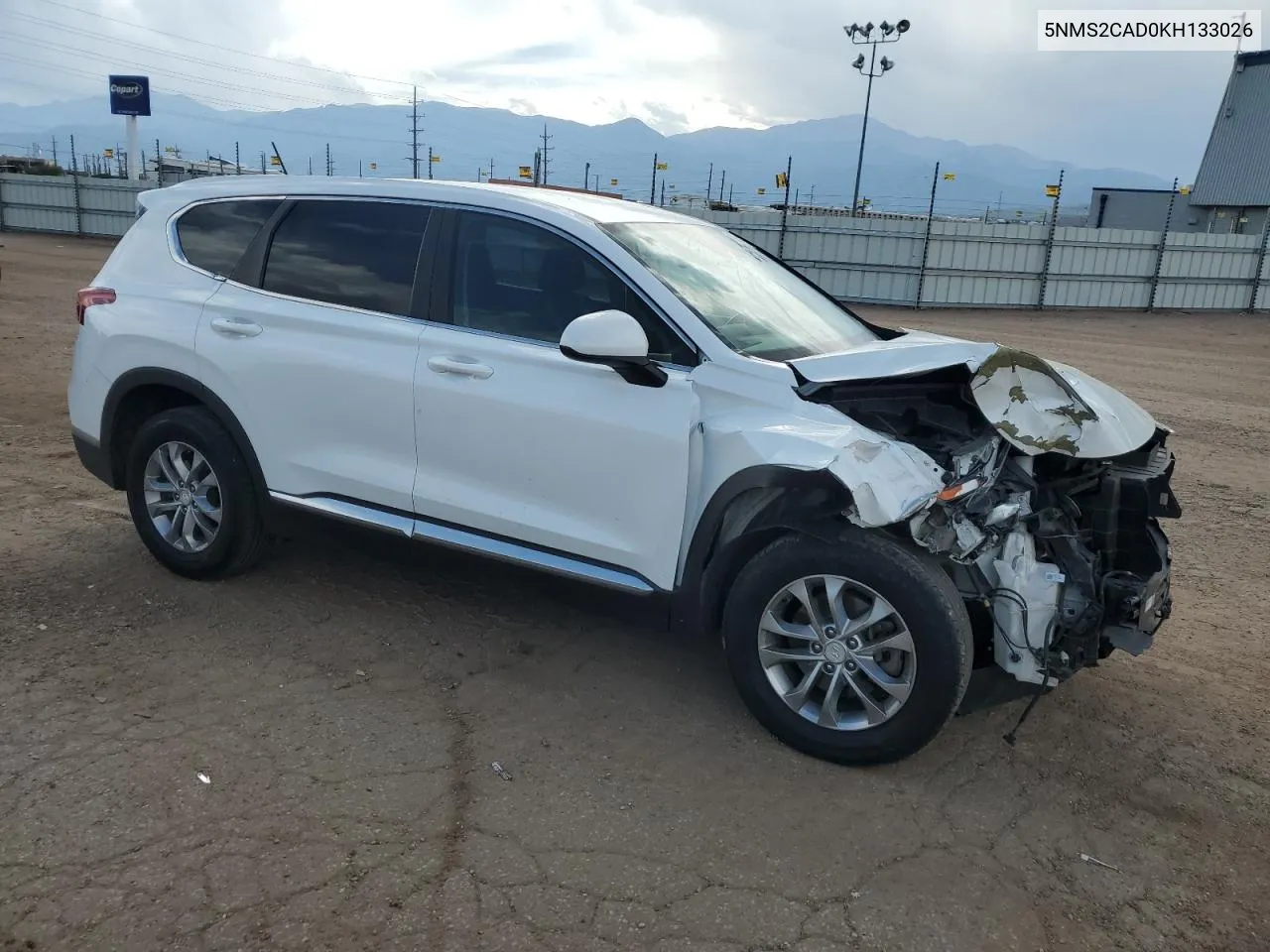 5NMS2CAD0KH133026 2019 Hyundai Santa Fe Se