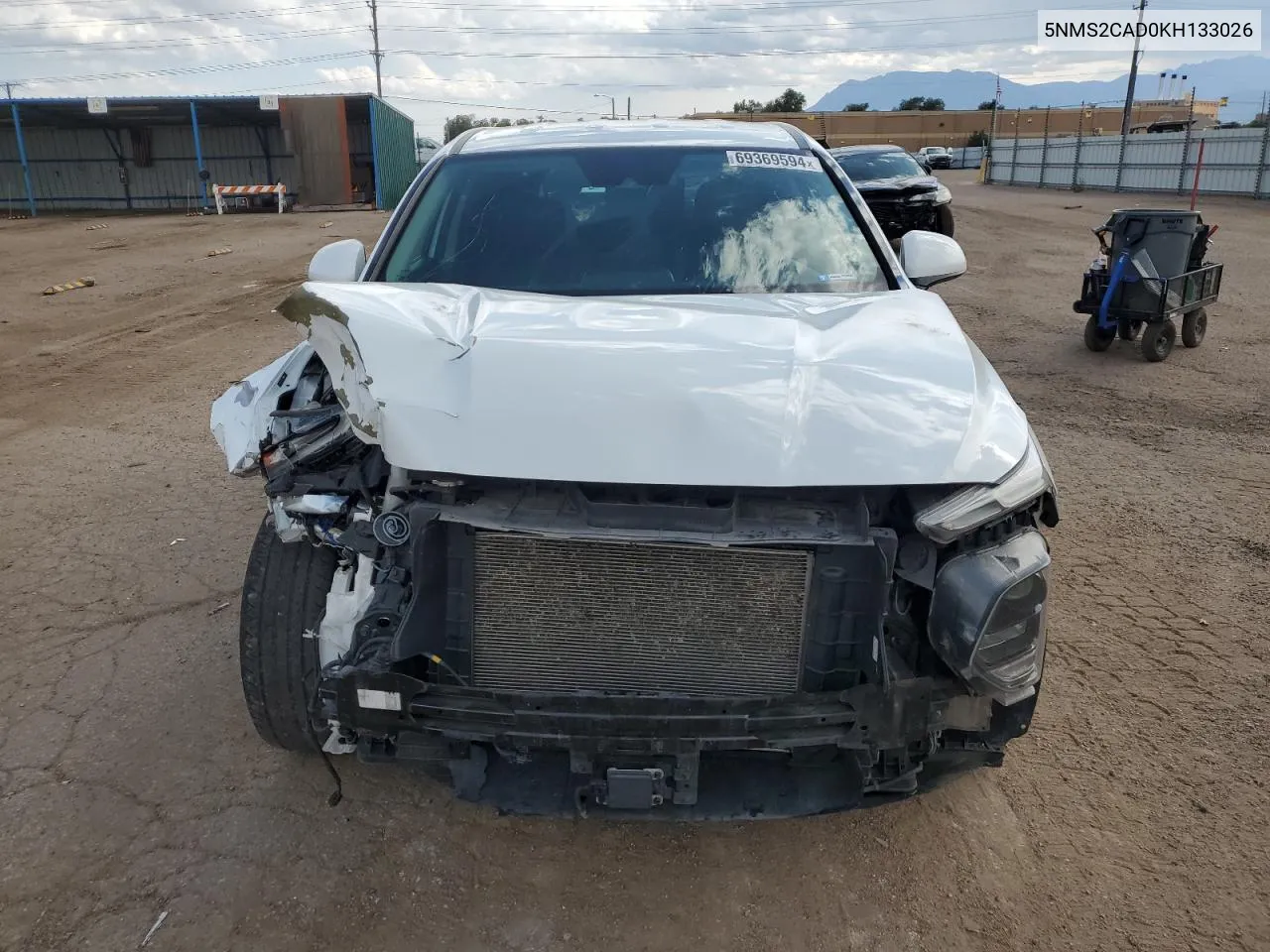 5NMS2CAD0KH133026 2019 Hyundai Santa Fe Se