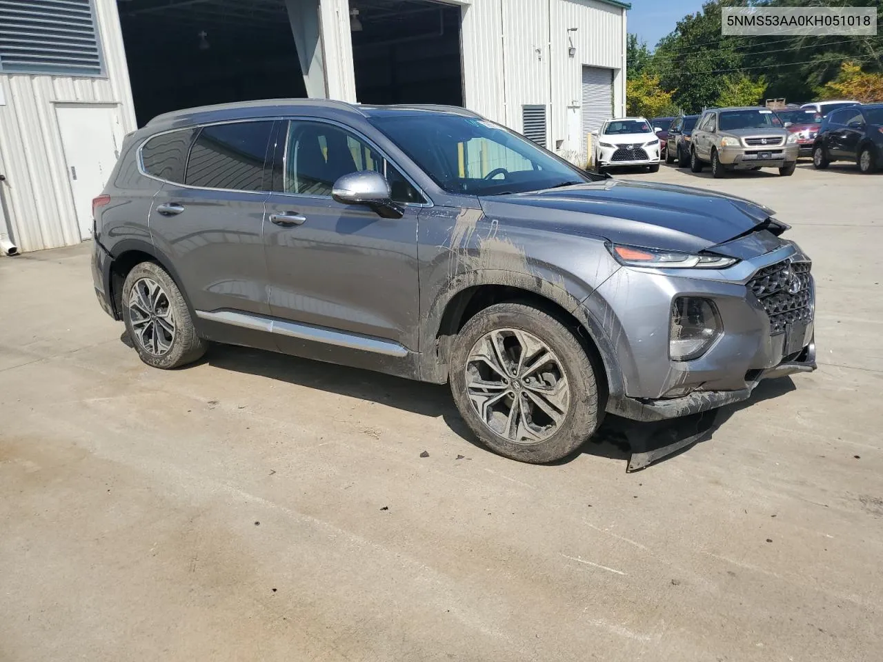 2019 Hyundai Santa Fe Limited VIN: 5NMS53AA0KH051018 Lot: 69601164