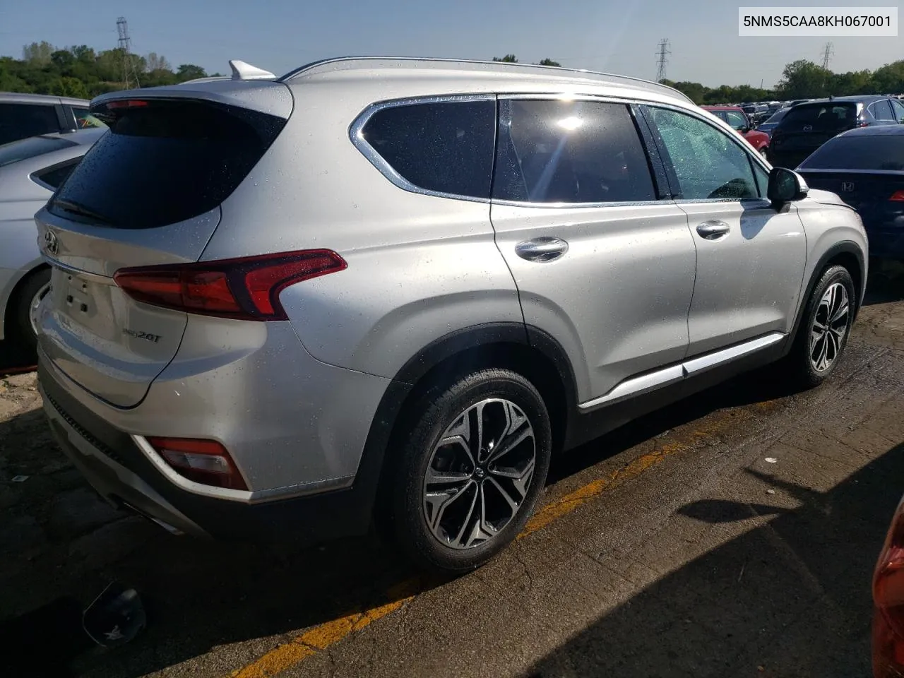 5NMS5CAA8KH067001 2019 Hyundai Santa Fe Limited