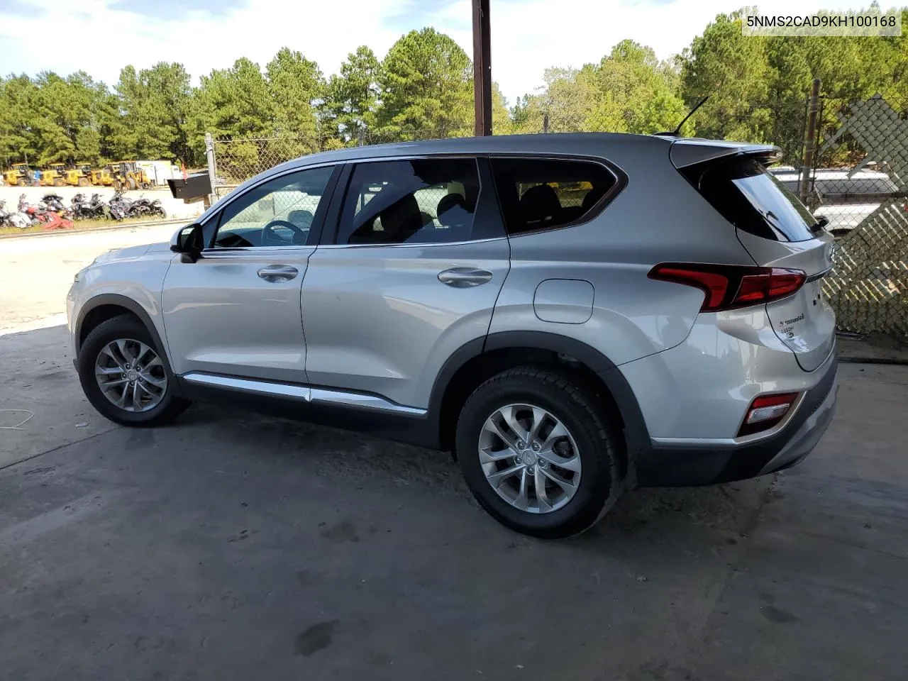 2019 Hyundai Santa Fe Se VIN: 5NMS2CAD9KH100168 Lot: 70044064