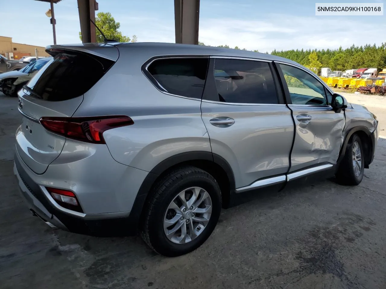 2019 Hyundai Santa Fe Se VIN: 5NMS2CAD9KH100168 Lot: 70044064