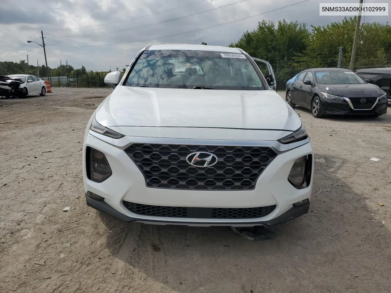 5NMS33AD0KH102999 2019 Hyundai Santa Fe Sel