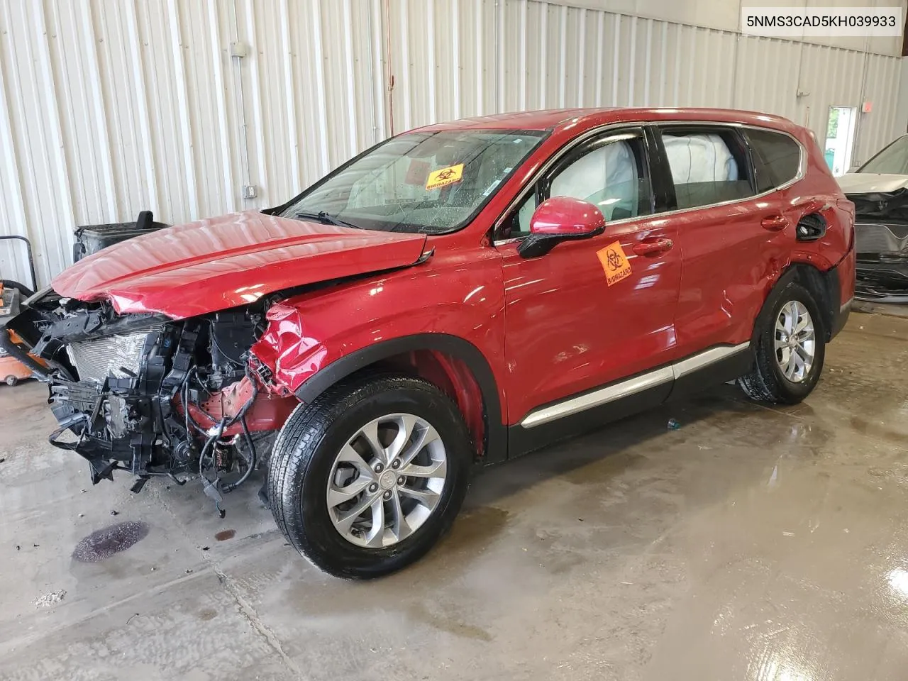 5NMS3CAD5KH039933 2019 Hyundai Santa Fe Sel