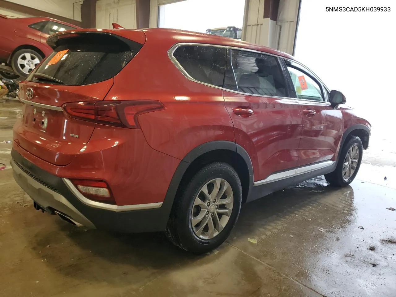 2019 Hyundai Santa Fe Sel VIN: 5NMS3CAD5KH039933 Lot: 70247694