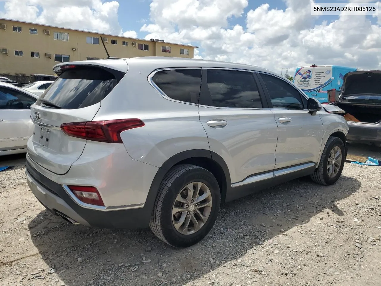 5NMS23AD2KH085125 2019 Hyundai Santa Fe Se