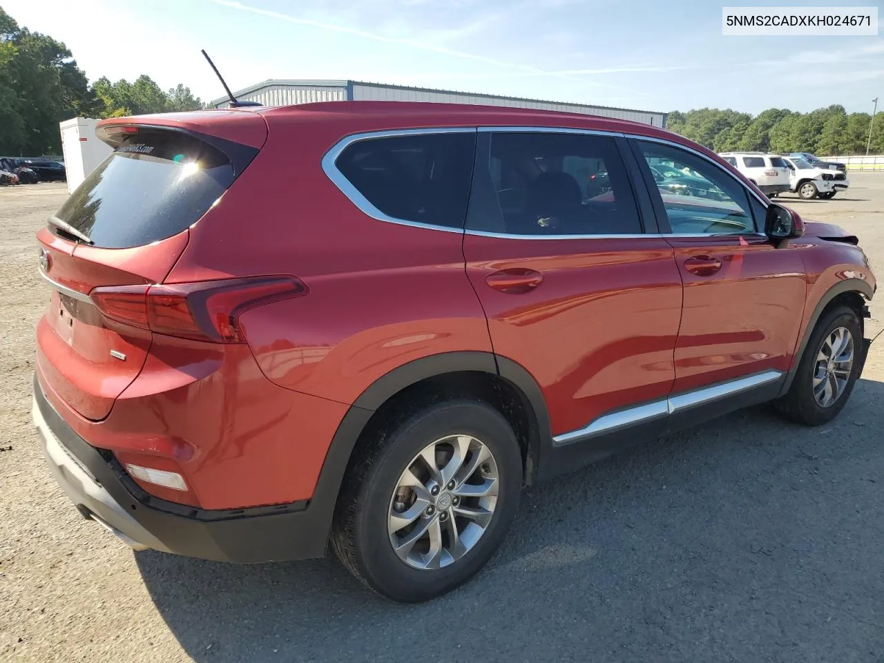 5NMS2CADXKH024671 2019 Hyundai Santa Fe Se