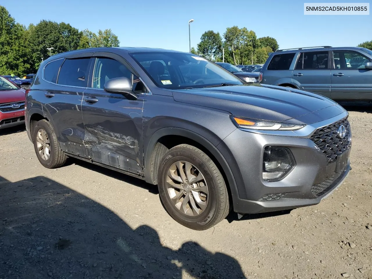 5NMS2CAD5KH010855 2019 Hyundai Santa Fe Se