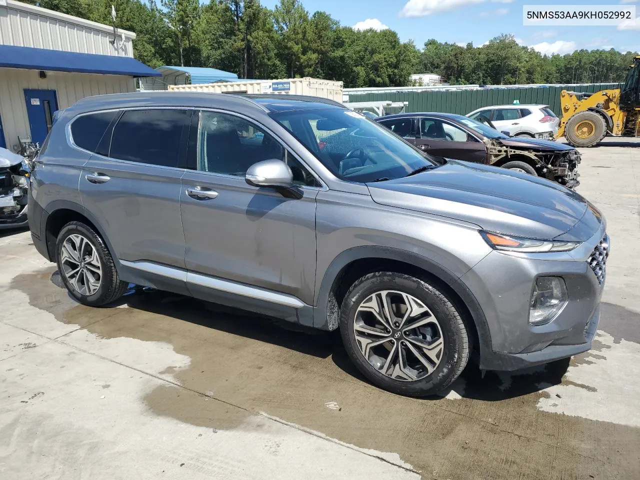 2019 Hyundai Santa Fe Limited VIN: 5NMS53AA9KH052992 Lot: 70809044