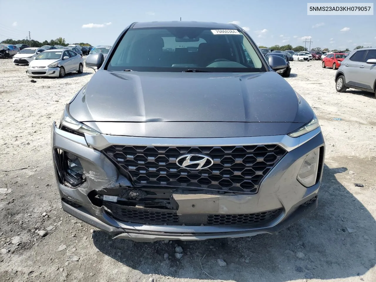 5NMS23AD3KH079057 2019 Hyundai Santa Fe Se