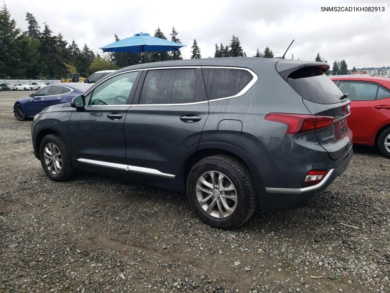 2019 Hyundai Santa Fe Se VIN: 5NMS2CAD1KH082913 Lot: 71039654