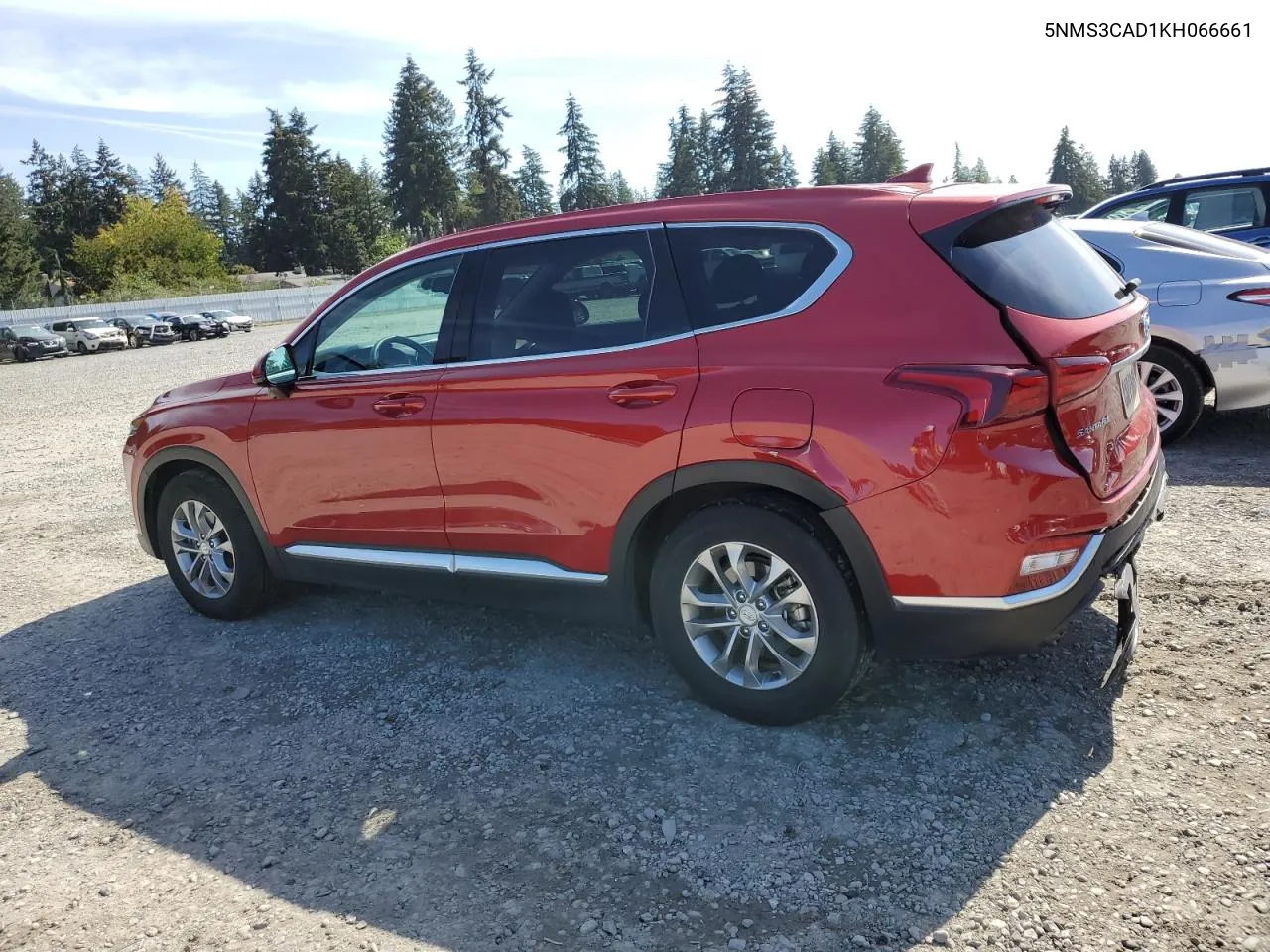 2019 Hyundai Santa Fe Sel VIN: 5NMS3CAD1KH066661 Lot: 71329814