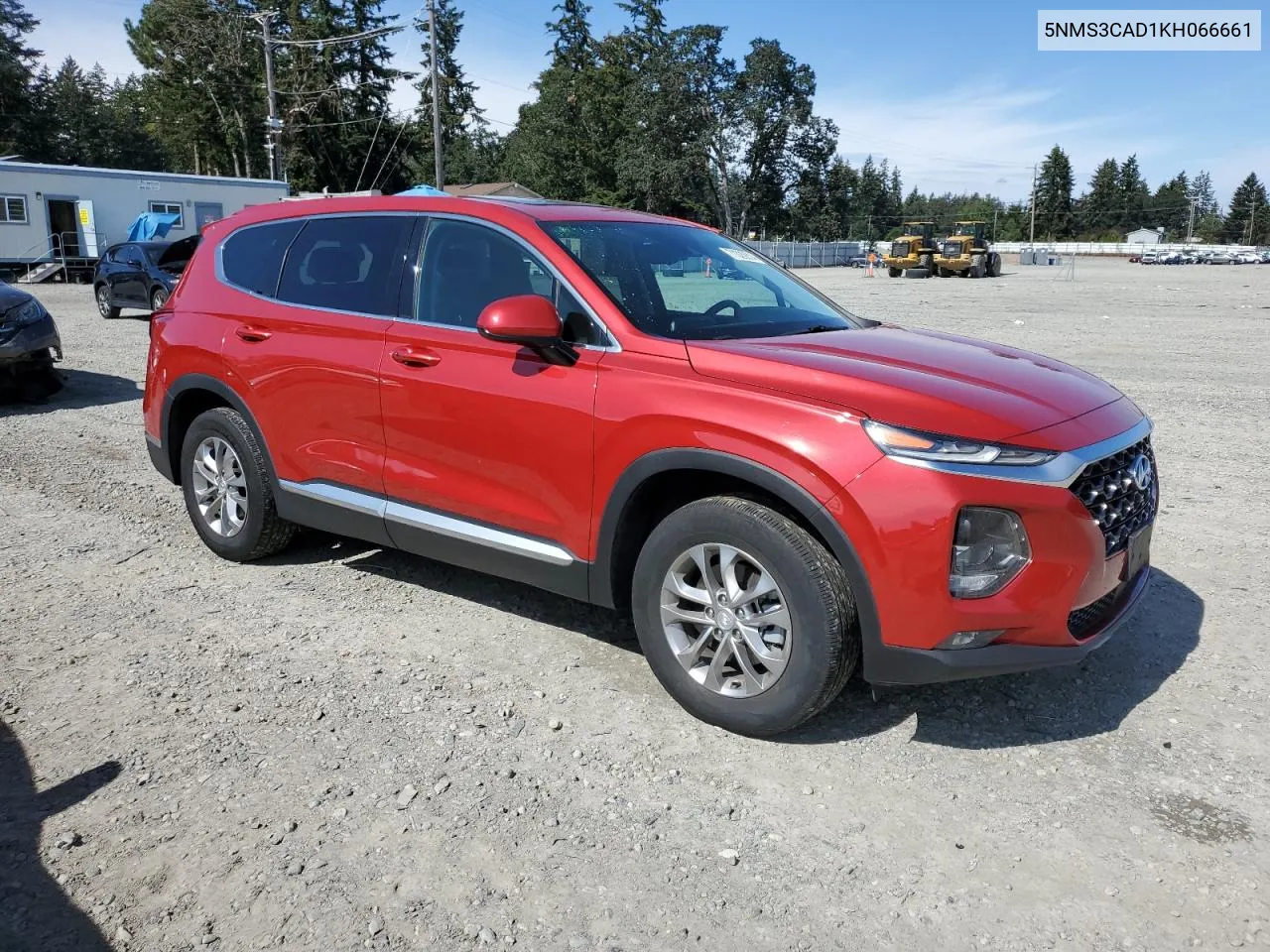 2019 Hyundai Santa Fe Sel VIN: 5NMS3CAD1KH066661 Lot: 71329814