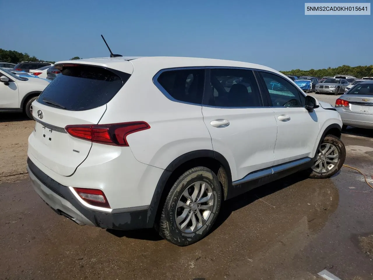 2019 Hyundai Santa Fe Se VIN: 5NMS2CAD0KH015641 Lot: 71820604