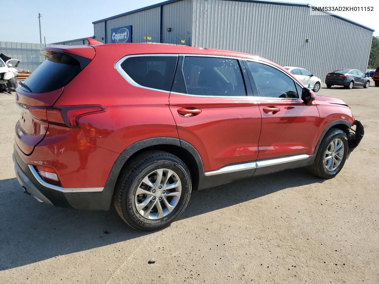 5NMS33AD2KH011152 2019 Hyundai Santa Fe Sel