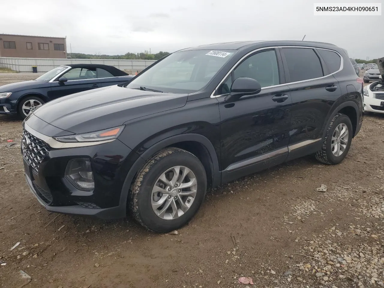 5NMS23AD4KH090651 2019 Hyundai Santa Fe Se