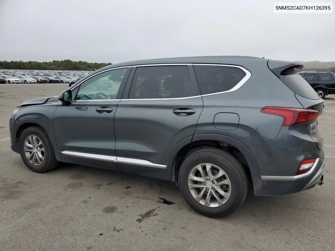 2019 Hyundai Santa Fe Se VIN: 5NMS2CAD7KH126395 Lot: 72750654