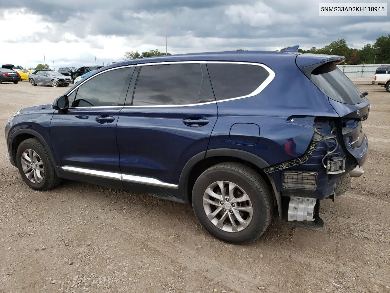 5NMS33AD2KH118945 2019 Hyundai Santa Fe Sel