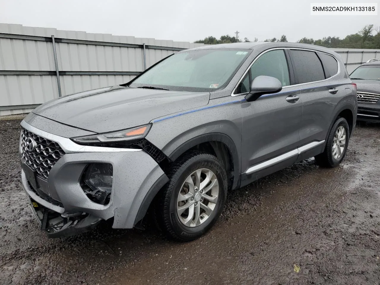 5NMS2CAD9KH133185 2019 Hyundai Santa Fe Se