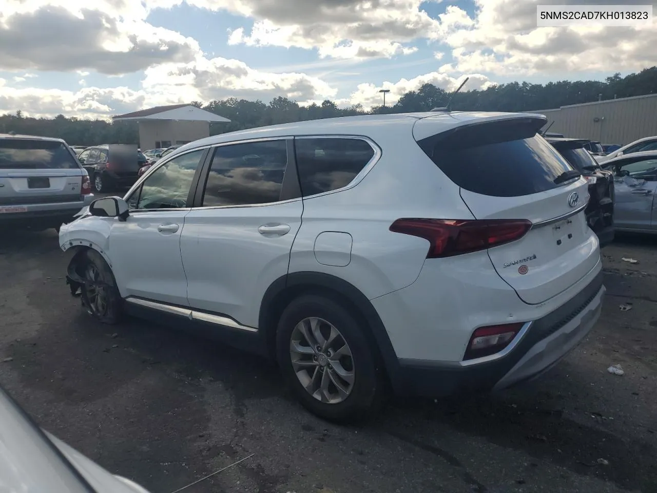 2019 Hyundai Santa Fe Se VIN: 5NMS2CAD7KH013823 Lot: 73052604