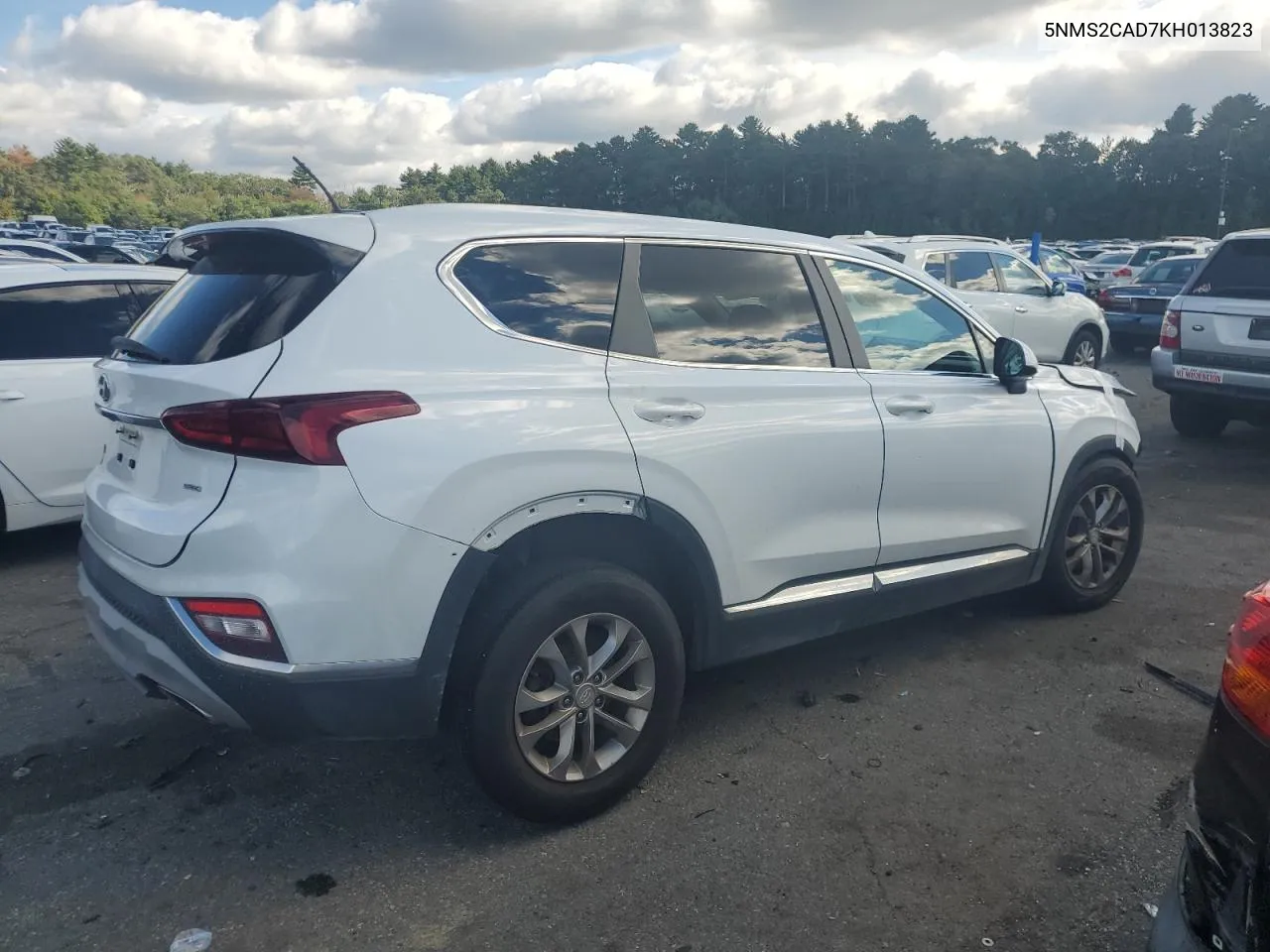 2019 Hyundai Santa Fe Se VIN: 5NMS2CAD7KH013823 Lot: 73052604