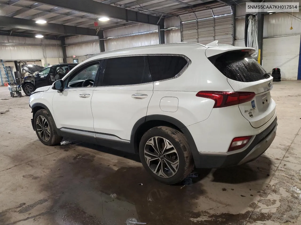 2019 Hyundai Santa Fe Limited VIN: 5NMS5CAA7KH017514 Lot: 73315464