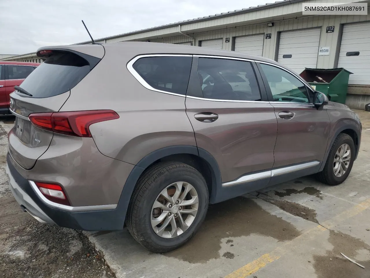 2019 Hyundai Santa Fe Se VIN: 5NMS2CAD1KH087691 Lot: 73458084