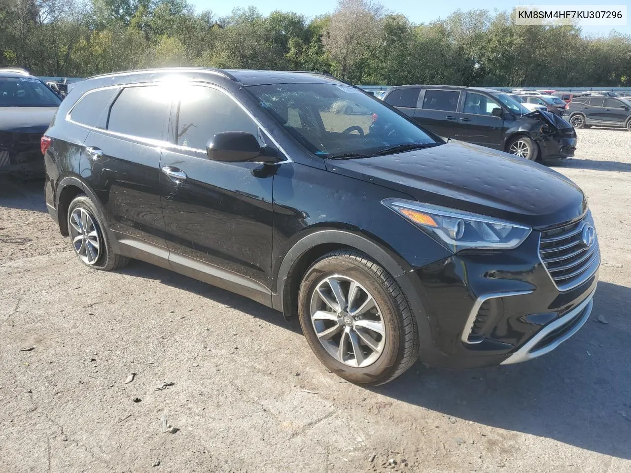 KM8SM4HF7KU307296 2019 Hyundai Santa Fe Xl Se