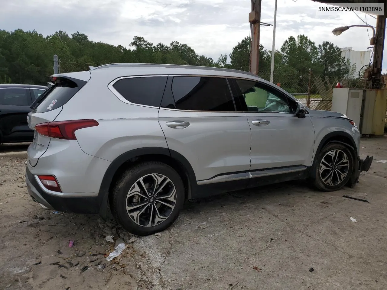 2019 Hyundai Santa Fe Limited VIN: 5NMS5CAA6KH103896 Lot: 73780184