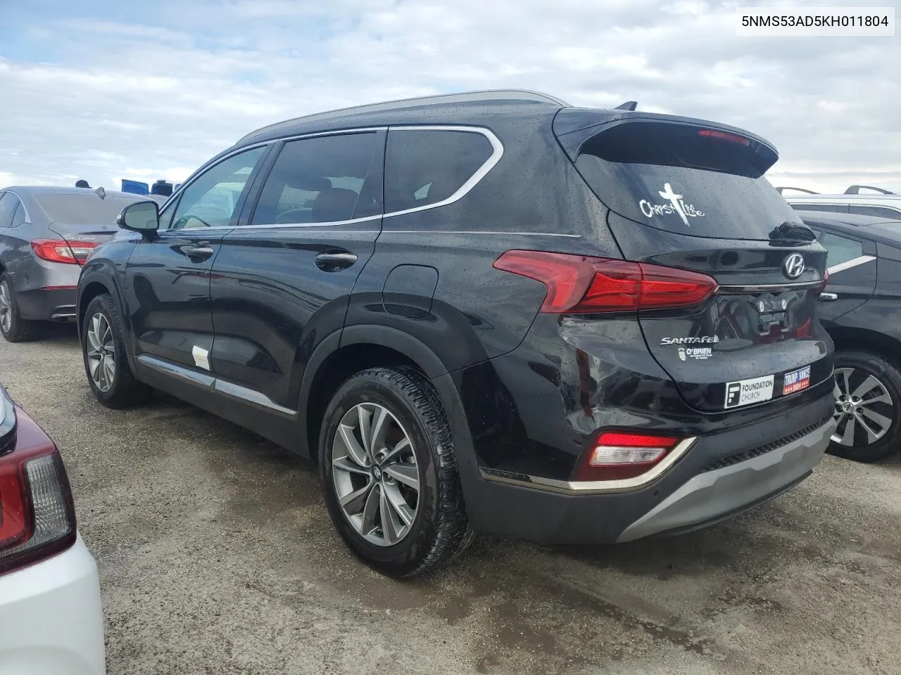 5NMS53AD5KH011804 2019 Hyundai Santa Fe Limited