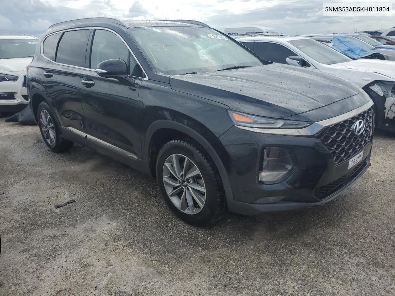 5NMS53AD5KH011804 2019 Hyundai Santa Fe Limited