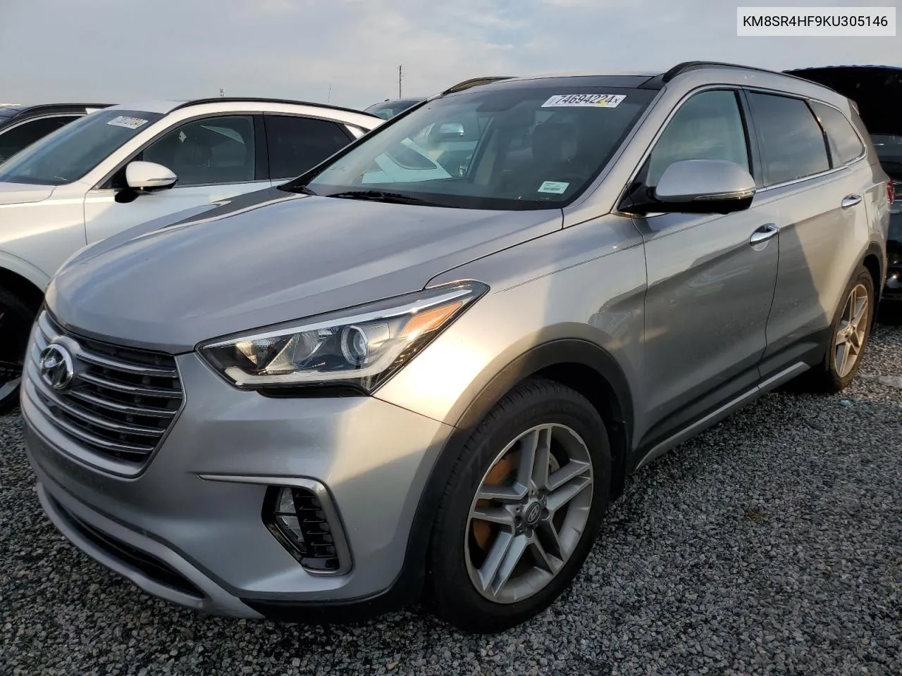 2019 Hyundai Santa Fe Xl Se Ultimate VIN: KM8SR4HF9KU305146 Lot: 74694224