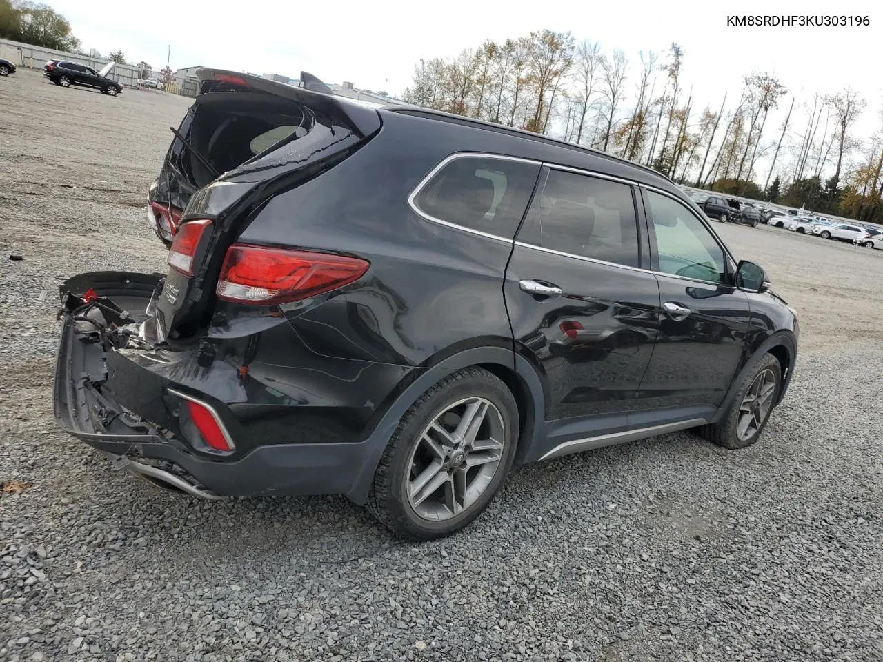 2019 Hyundai Santa Fe Xl Se Ultimate VIN: KM8SRDHF3KU303196 Lot: 74771404