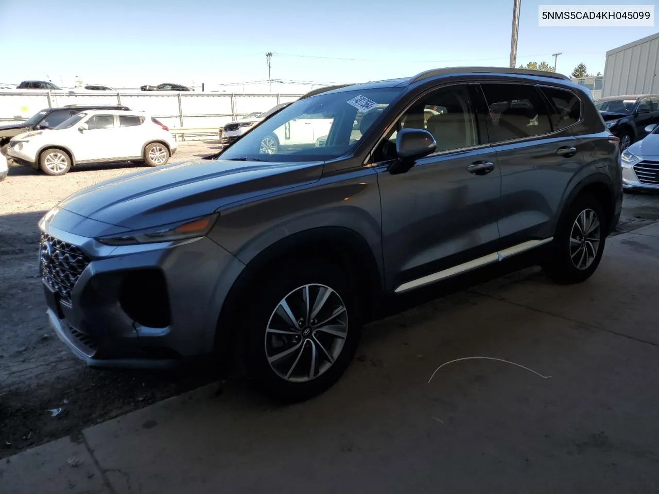 2019 Hyundai Santa Fe Limited VIN: 5NMS5CAD4KH045099 Lot: 74817564