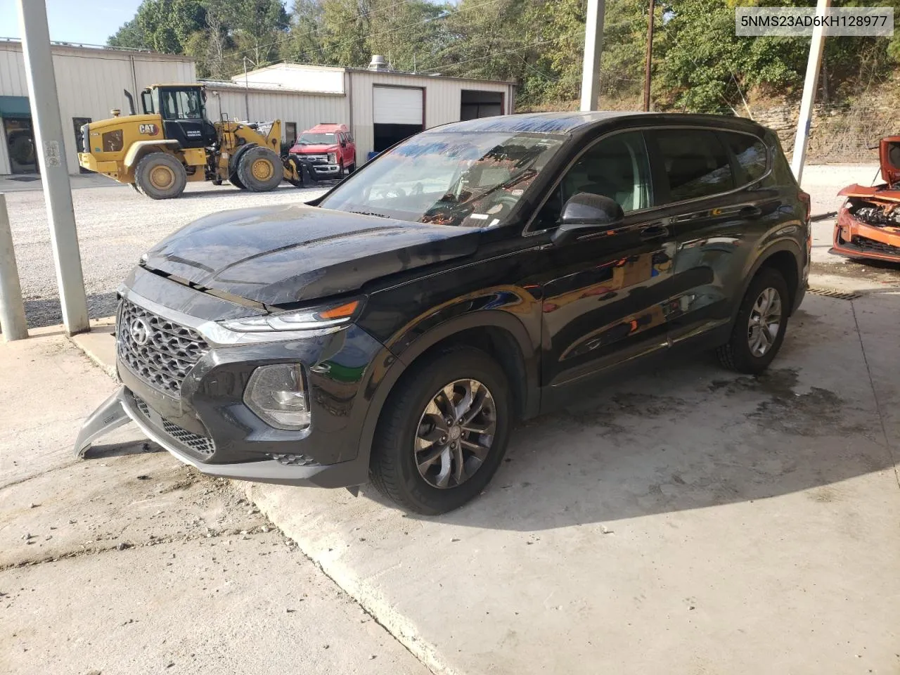 2019 Hyundai Santa Fe Se VIN: 5NMS23AD6KH128977 Lot: 74906554