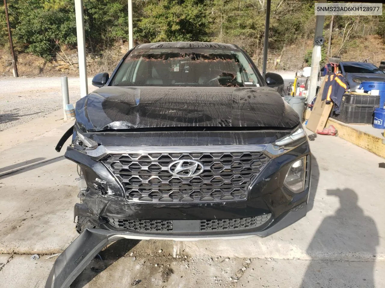 2019 Hyundai Santa Fe Se VIN: 5NMS23AD6KH128977 Lot: 74906554