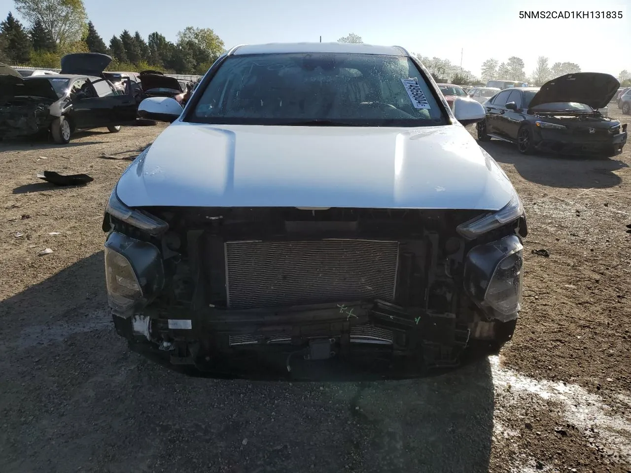 5NMS2CAD1KH131835 2019 Hyundai Santa Fe Se