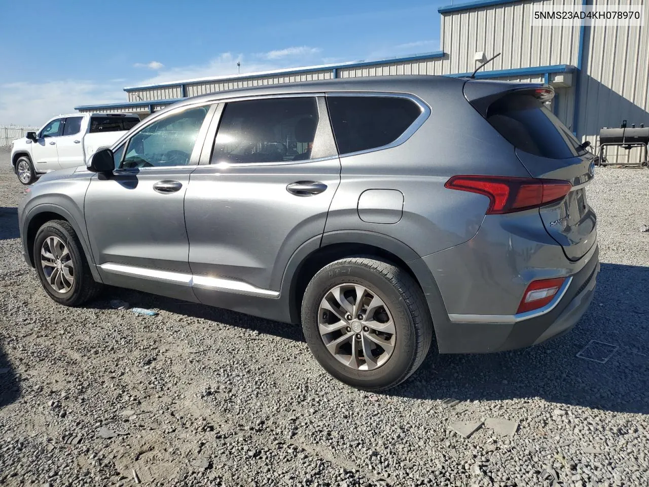 2019 Hyundai Santa Fe Se VIN: 5NMS23AD4KH078970 Lot: 75223324