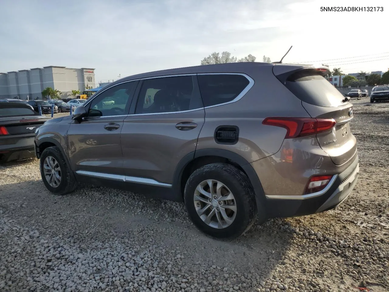 2019 Hyundai Santa Fe Se VIN: 5NMS23AD8KH132173 Lot: 75526864