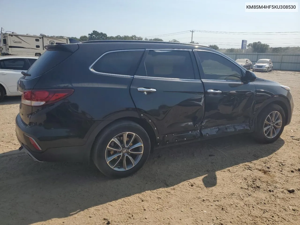 2019 Hyundai Santa Fe Xl Se VIN: KM8SM4HF5KU308530 Lot: 75674384