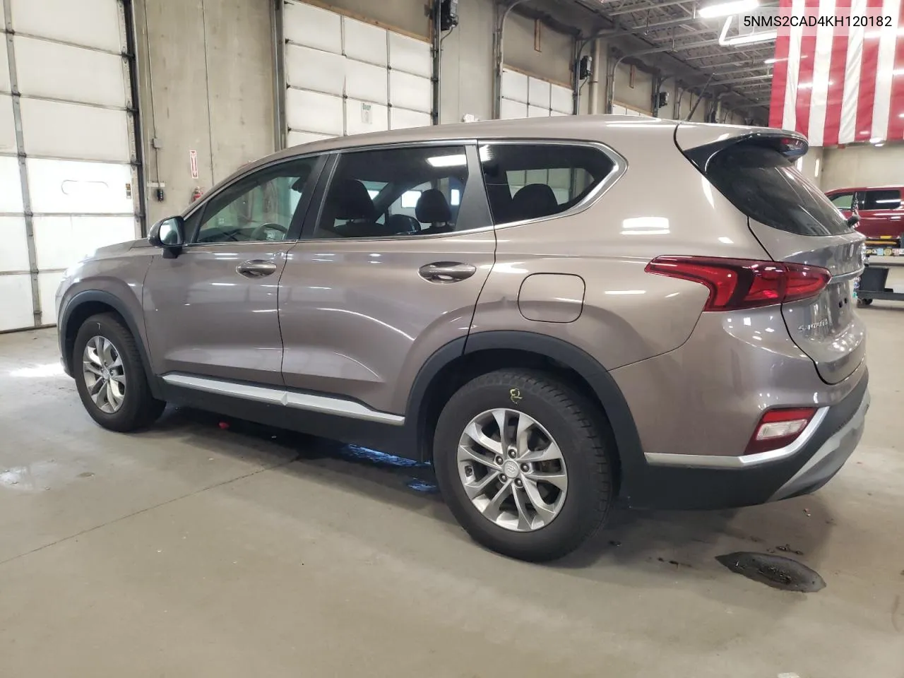 2019 Hyundai Santa Fe Se VIN: 5NMS2CAD4KH120182 Lot: 75897534