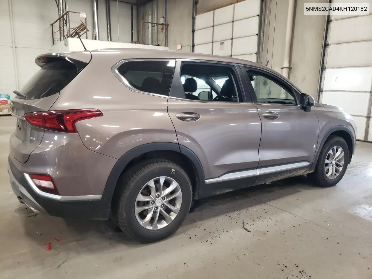 2019 Hyundai Santa Fe Se VIN: 5NMS2CAD4KH120182 Lot: 75897534