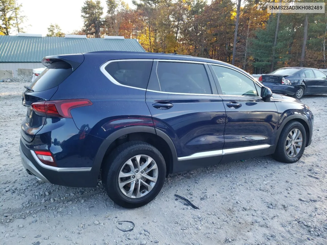 2019 Hyundai Santa Fe Se VIN: 5NMS23AD3KH082489 Lot: 75925454