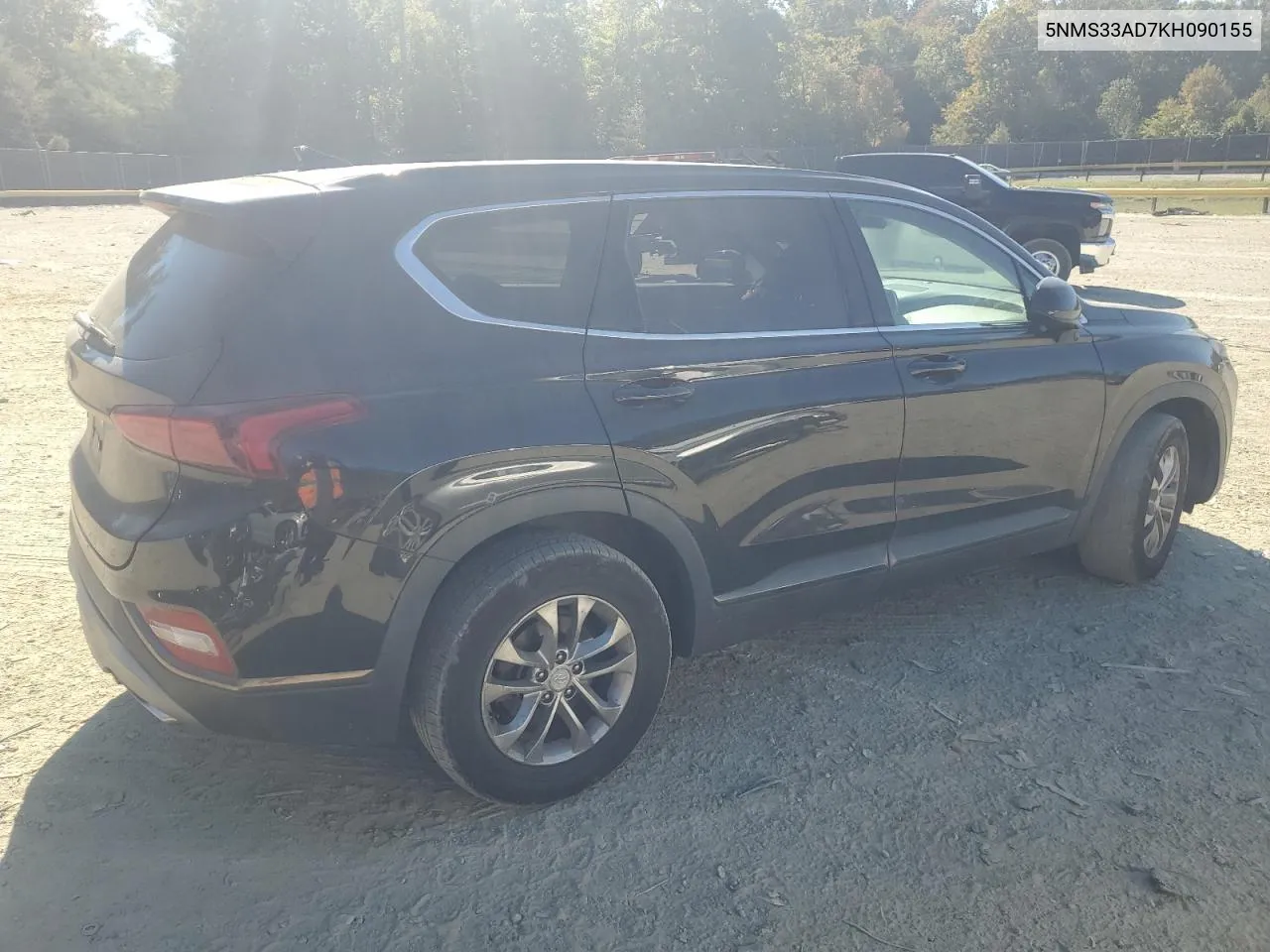 5NMS33AD7KH090155 2019 Hyundai Santa Fe Sel