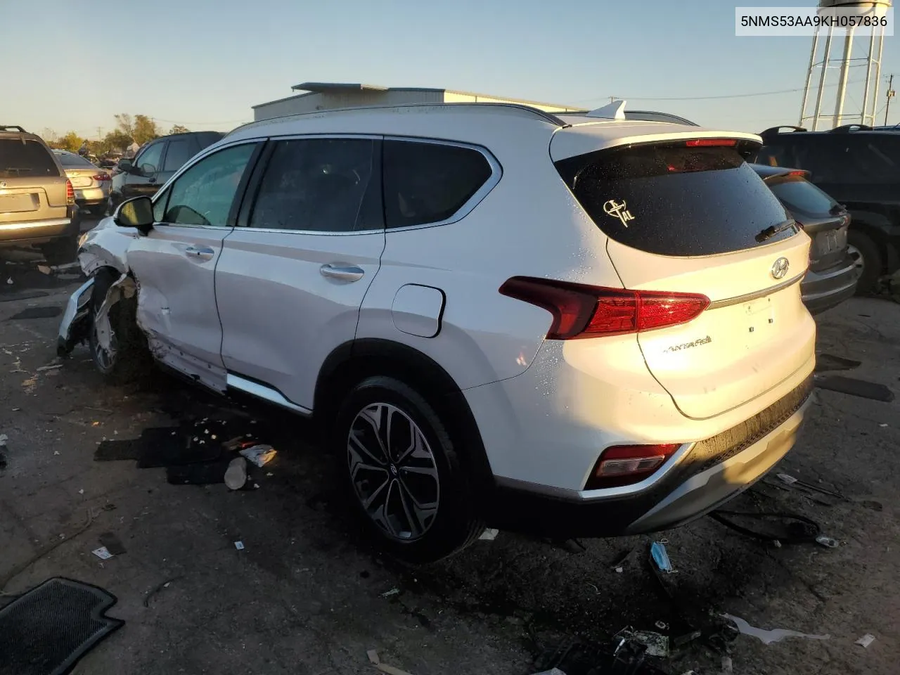 5NMS53AA9KH057836 2019 Hyundai Santa Fe Limited