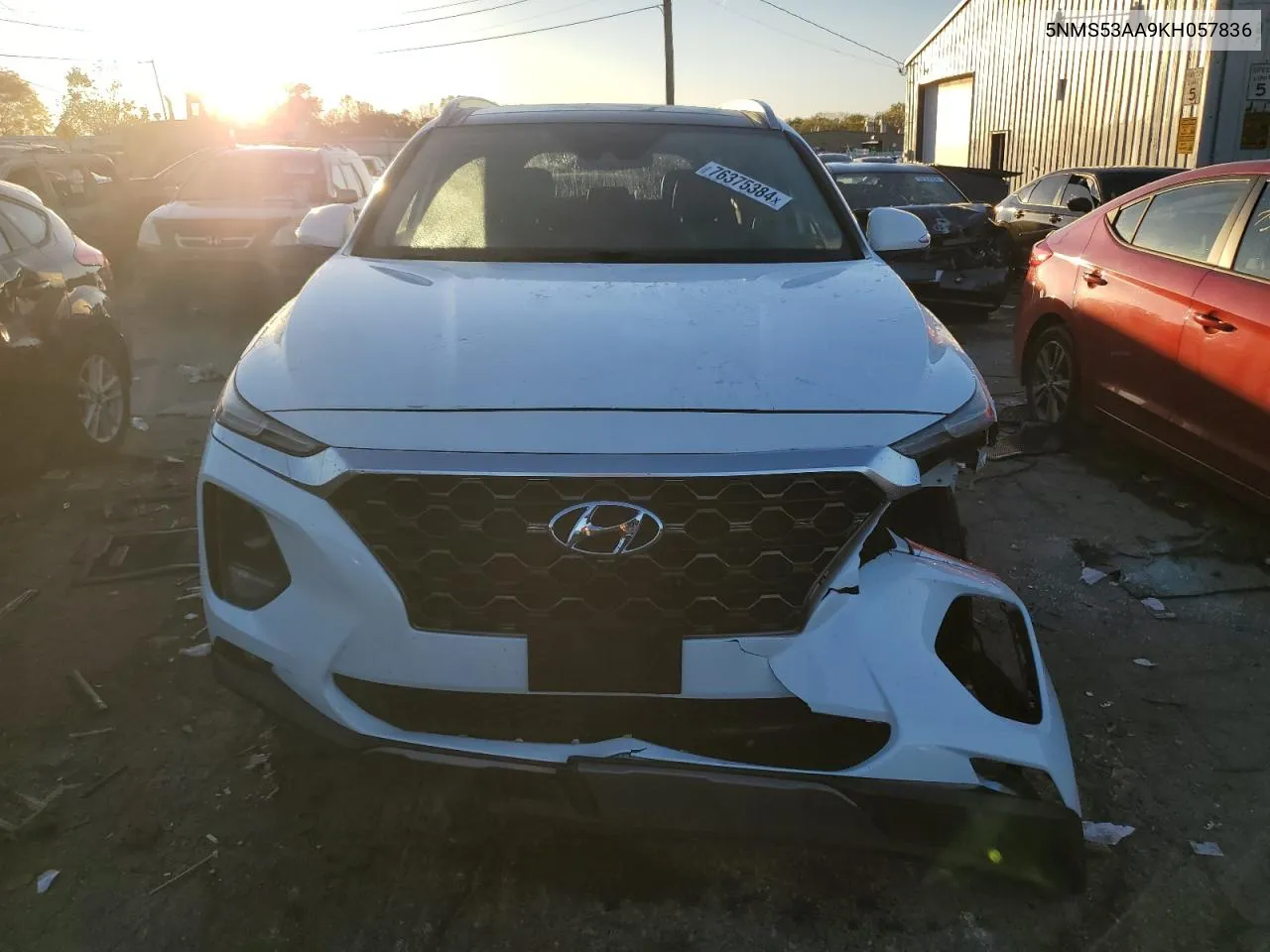 5NMS53AA9KH057836 2019 Hyundai Santa Fe Limited